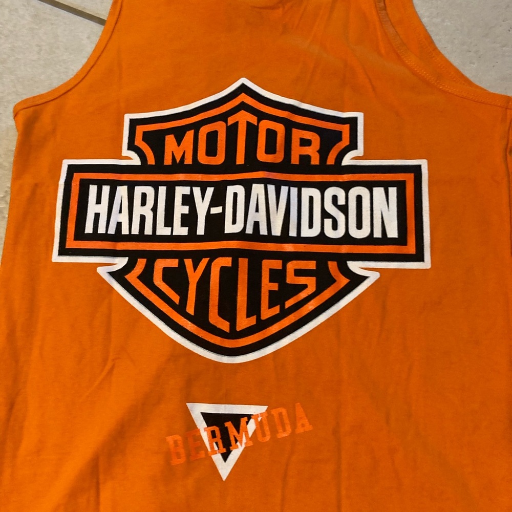 Harley Davison Bermuda tank top